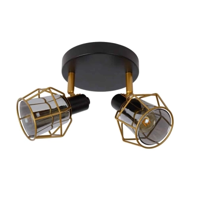 lafabryka.pl Plafon NILA 2xE14 Black 77977/12/30 Lucide
